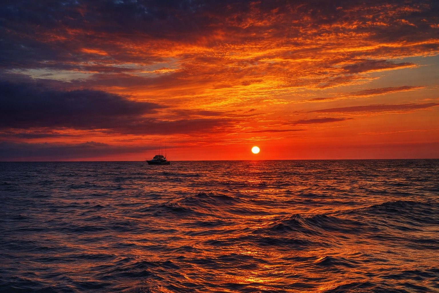 A rig for charter fishing for Salmon on Lake Michigan